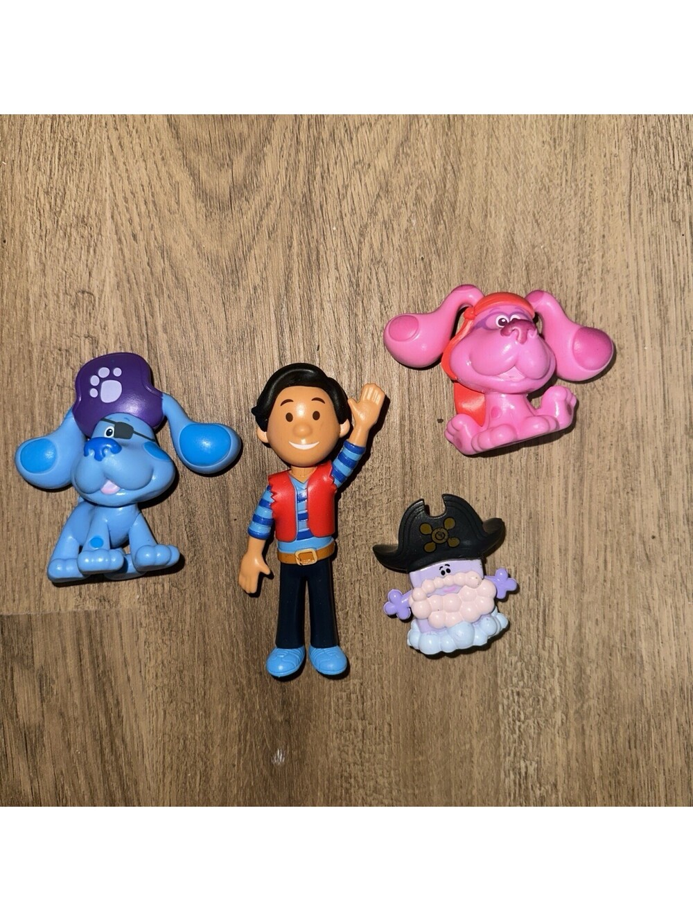 Blues Clues Lot of 4 Pirate Figures